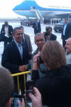 President Obama and CMSgt Evans 23 Oct 2010