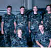 Flight Staff of the 509th AGE flight - Circa 1999... standing: MSgt Mark Dalton, MSgt Al Crist, SMS Jeff Fetchenheir, our IM guy (?) sitting: TSgt Cindi Doyal, TSgt Joe Dragos 