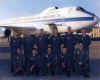 1995-1996 AGE flying team. The personnel in the image starting from back row, left are:  MSgt Gregory Asplund, SSgt Marty Bradley, SSgt Daniel M. Lozano, Amn Michael K. Sullivan, Amn Jeremy W. Block, Amn Brandon Linton--Front row/left:  SSgt Ricky Barlow, SSgt Richard Majarian, Amn Shane Harding, SSgt Josh Smith, TSgt Ronald Tomason--not pictured here: SSgt Chad Perkins