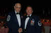 (MSgt Matthew Becker) Age Ranger / Career Assistance Advisor at RAF Mildenhall meeting CMSAF #1 Pul Airey