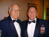 CMSAF Parish & MSgt  Becker at USAFE Order of the Sword, Ramstein