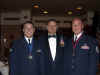 SrA Zack Morris, AFSA Chapter 1255 FTAY and TSgt Kevin Gillespie, AFSA Chapter 1255 NCOY with Former 11th Chief Master Sergeant of the Air Force  Campanale